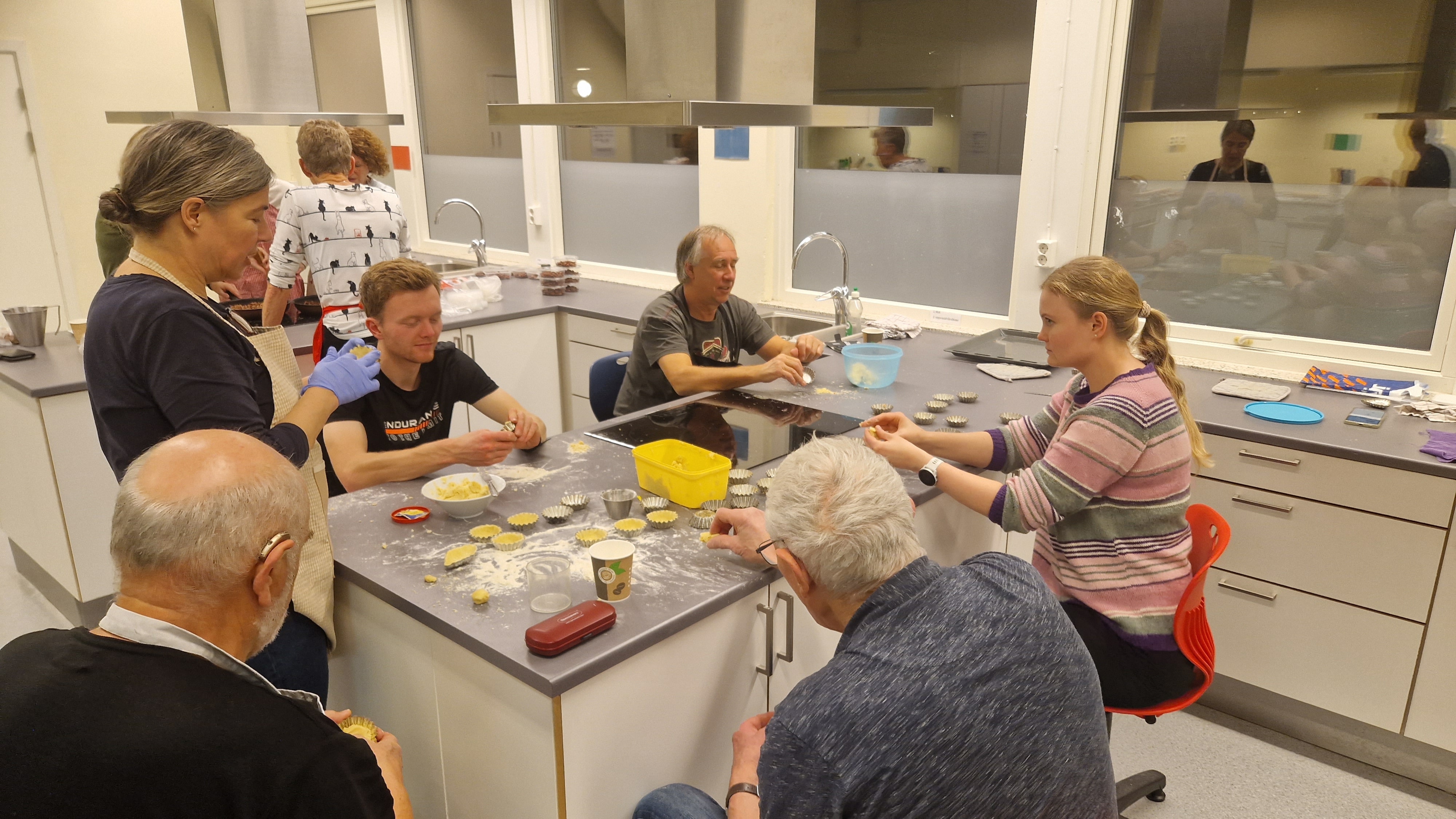 Flott bakekveld på Hedrum Ungdomsskole